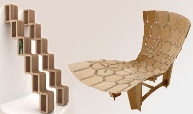 מימין: כיסא של godoylab ומעמד של NEL