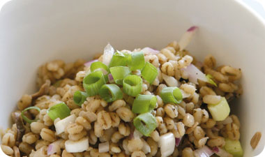 תבשיל גריסים, פטריות ובצל