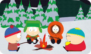 סאות' פארק - הסדרה הסאטירית הזו צוחקת בבוטות ובוולגריות שנונה על כל מה שכולל את אזור ארצות הברית וקנדה