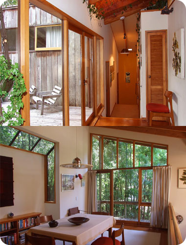 פטר שפארד; חדרים מרווחים שמכולם ניתן לראות את היער הסובב 