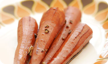 גזרים צלויים בבלסמי ובתבלינים