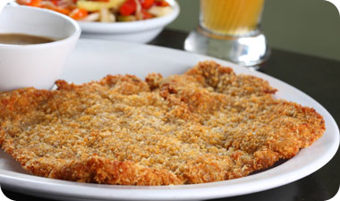 השניצל האגדי של זינק. צילום: יח