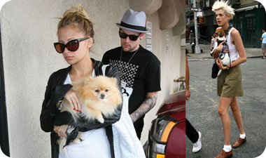 מימין: אגנס דין וניקול ריצ'י