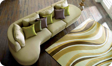 שילוב בין חום, ירוק וקרם יוצר תחושה של טבע ואדמה. ביתילי.