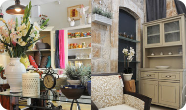 בתמונה: החנות 