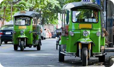 בערים תוכלו להתנייד גם בטוק טוק (סאמלו) [אילוסטרציה: shutterstock-ASAP] 