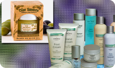 סדרת מוצרי ים המלח של Wow Cosmetics והקרם השיקומי לטיפול בעור מסדרת Olea Essence