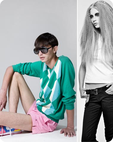 משמאל: TOMMY HILFIGER