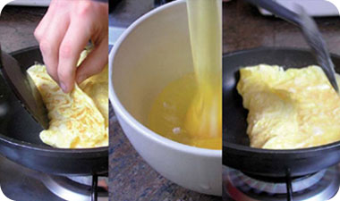 כדי להכין חביתה צריך לשבור קודם כמה ביצים