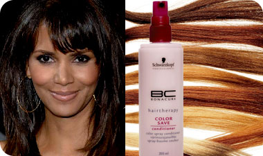 מימין לשמאל: קונדישנר קולור סייב של שוורצקופף, האלי ברי